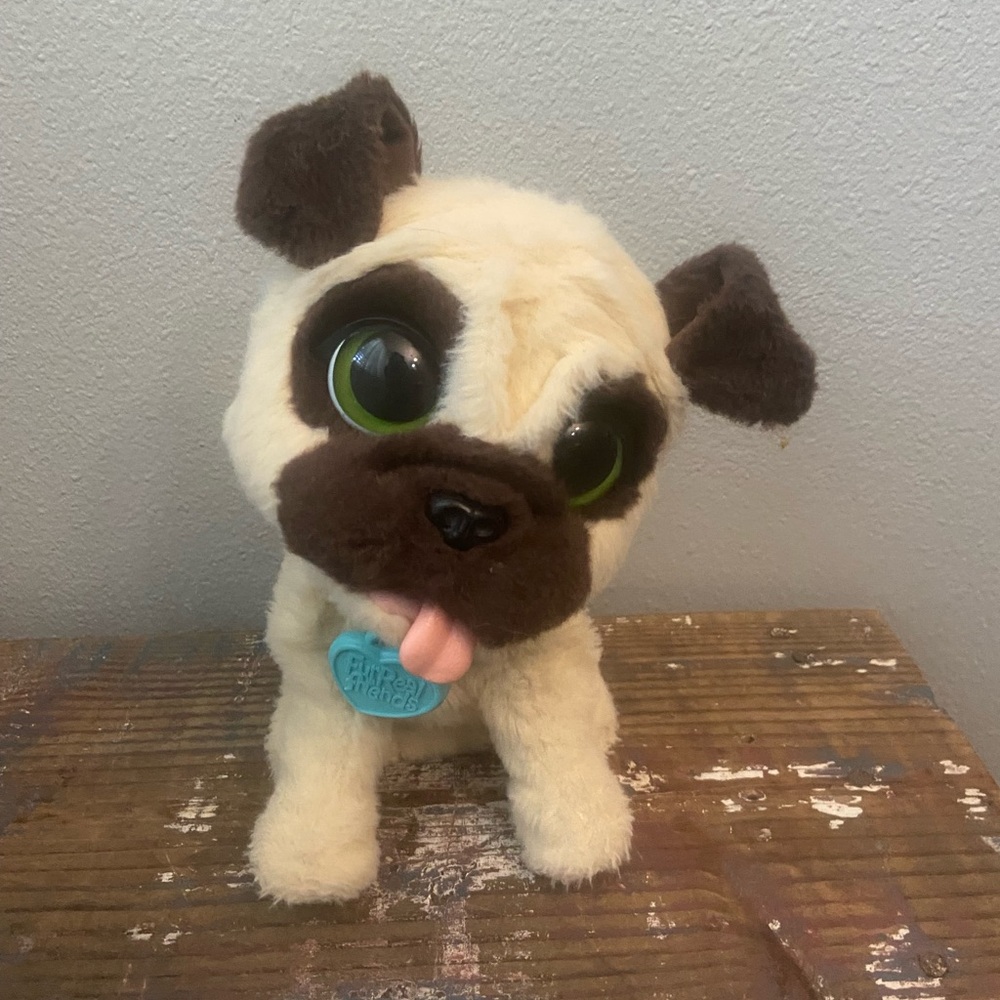 Fureal pug dog